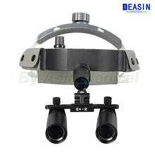 6X Surgical Loupe Helmet Magnifier Dental Loupes Surgeon Operation Medical Enlarger Clinical Magnifier 2024 - buy cheap