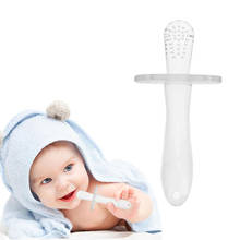 Mordedor de silicone para bebês, mordedor de silicone ecológico, seguro para crianças, mordedor, brinquedo de cuidados dentários 2024 - compre barato