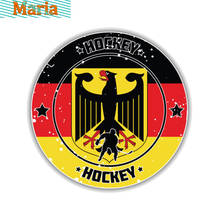 Car Stickers Germany Flag Hockey Sport Accessories Motorcycle Cover Scratches PVC JDM JEEP Van Bike Offroad RV A4 Q3 Polo 2024 - buy cheap