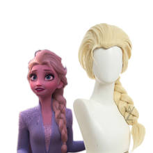 Cafiona Queen Elsa Anna Princess Cosplay Wig Beautiful Princess Hair Long Hair Carnival Halloween Synthetic Hair 2024 - buy cheap