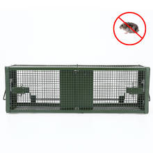 1pc Steel Cage Mouse Control Catch Animal Trap Rat Metal Squirrel High Sensitivity Mice Garden Silver Rat Cage 2024 - buy cheap