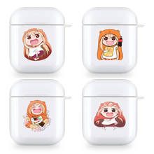 Himouto Umaru chan Clear Cases For Apple Airpods 3 2 1 Earphone Bluetooth Wireless Cover For Airpods Pro Coque 2024 - buy cheap