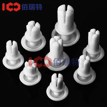 Nylon Rivet Black White Plastic Rivet R-shaped PC Plastic Mother Rivet Plastic Expansion 100PCS 2024 - buy cheap