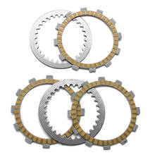 Motorcycle Clutch Friction Disc Plate Kit For Suzuki OR50 ET TS50 KN/ERKT/ERKX/ERKZ/ERKD TS50X TV50 ZR50 KEN  SMX50  21441-46000 2024 - buy cheap