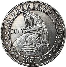 Hobo níquel 1921-D dólar de los Estados Unidos moneda copia tipo 169 2024 - compra barato
