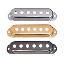 3 Pcs Brass Single Rail Humbucker Pickups Pickup Covers For Electric Guitar Accessories Parts Three Colors Can Be Choosed 2024 - buy cheap