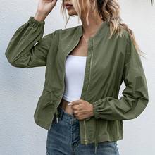 2020 Fashion Windbreaker Jacket Women Summer Coats Long Sleeve Basic Jackets Bomber Thin Women's Jacket Female Jackets Outwear 2024 - buy cheap