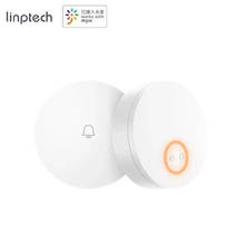 Оригинальный Youpin Linptech WIFI самогенерирующий беспроводной дверной Звонок функция интеллектуального управления памятью работает с приложением Smart Home 2024 - купить недорого