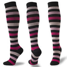 Compression Socks Graduated Pressure Calf Socks Long Socks Leg Support Stretch Compression Stockings Outdoor Sport Men Stockings 2024 - buy cheap
