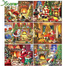 Diy Diamond Painting Christmas Santa Claus Full Mosaic 5D Diamond Embroidery Handmade Home Decor Christmas gifts Tree YY1746 2024 - buy cheap