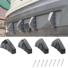 4pc universal amortecedor traseiro do carro fundido tubarão spoiler para mazda 2 5 8 mazda 3 axela mazda 6 atenza CX-3 CX-4 CX-5 cx5 CX-7 2024 - compre barato