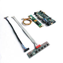 Para b121ew01 b121ew02 b121ew05 12.1 "1280*800 vga + dvi painel lcd 1ccfl lvds 20 pinos m. nt68676 placa controlador de tela kit diy