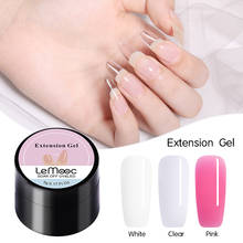 LEMOOC 5g Extend UV Jelly  Building Finger Extension Crystal Gel Nail Art Gel 5g Liquid Slip Solution Nail  2024 - buy cheap