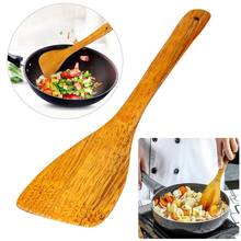 Pot Bamboo Wood Spoon Square Shovel No Shovel 30cm Cooking Shovel 2024 - buy cheap