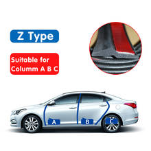 Car Door Seal Strip Car Door Rubber Z Shaped Seal Weatherstrip Noise Insulation For Car Internal Accessories 2024 - buy cheap