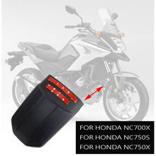 For Honda NC750X NC750S NC700X NC700S NC700 NC750 Carbon fiber texture Motorcycle Front Mudguard Fender Rear Extender Extension 2024 - compra barato