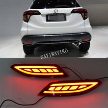 1set For Honda HRV HR-V 2014-2018 LED DRL Reflector LED Rear Fog Lamp Bumper Lights Brake Light Turning Signal 2024 - buy cheap