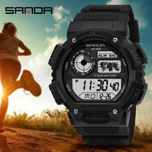 SANDA 2021 Watches Men Sport Military Watch Multifunction Waterproof LED Digital Display Watch For Men Clock Relogio Masculino 2024 - buy cheap