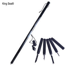 King Sea Multi-function Outdoor defense Tactical stick Folding Alpenstock Hiking tool Camping Equipment Army stock 2024 - buy cheap