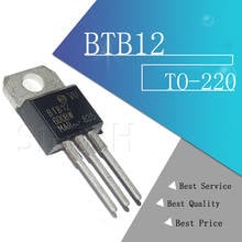 Tiristor controlado bidirecional de 10 tamanhos de 600v 12a-220 com encaixe btb12 600b 2024 - compre barato