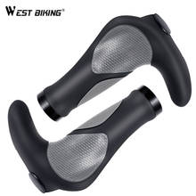 WEST BIKING Ergonomic Bicycle Grip Lock-on Handlebar Cover MTB Mountain Cycling Anti-slip Handle Bar End Bike Accessories 1 Pair 2024 - buy cheap