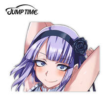 Jump Time Dagashi Kashi Shidare Hotaru 2 Sexy Big Head Anime Girl Vinyl Decal Waifu Peeker Car Stickers 2024 - buy cheap