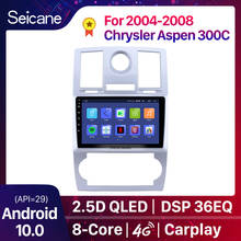 Seicane Android 8,1 2din автомобильный GPS головное устройство плеер для Chrysler Aspen 300C 2004 2005 2006 2007 2008 четырехъядерный поддержка OBD2 WiFi 2024 - купить недорого