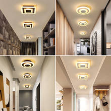 Lustre de teto moderno com led, iluminação acrílica para teto do banheiro, sala de estar, com montagem embutida 2024 - compre barato