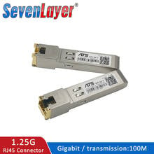 SFP Module RJ45 10/100/1000 Connector SFP Copper RJ45 SFP port Compatible with Cisco/Mikrotik Gigabit Ethernet Switch 2024 - buy cheap