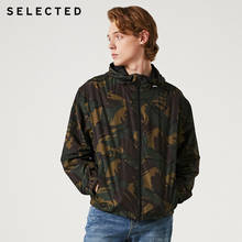SELECTED Men's Camouflage Hooded Clothing Thin Loose Casual Jacket I|419321523 2024 - buy cheap