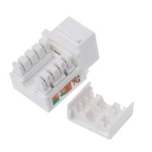 Módulo de rede cat6 soquete de informação rj45, adaptador com conector keystone jack 2024 - compre barato