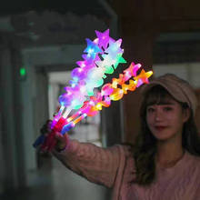 15 pçs/lote led neon fulgor vara novo 2020 led luz flash vara bar concerto torcendo adereços rave presentes para crianças brilho no escuro 2024 - compre barato