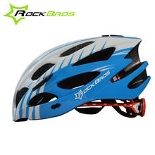 Rockbros-capacete de ciclismo profissional, ultra leve e moldado integralmente, para bicicleta de estrada e mtb, capacete com visor de 57-62cm 2024 - compre barato
