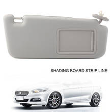 Gray Car Sunshade Shield Auto Sun Visor Front Right For Toyota VENZA 2009 2010 2011 2012 2013 2014 2015 2016 W/ SUNROOF 2024 - buy cheap