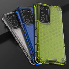 Shockproof Armor Phone Case for Huawei P40 P30 Pro Lite Mate 20 30 Honeycomb Transparent Cover for Honor 8x P 20 30 Cases Coque 2024 - buy cheap
