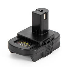 Adaptador de batería BPS18RL para Black & Decker, batería de litio de 20V para Cable de portero, de 20V batería de litio, conversión a batería Ryobi de 18V P108 2024 - compra barato