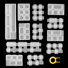 1 Set Manual DIY Mechanical Keyboard Key Cap Silicone Mold UV Crystal Epoxy Molds Handmade Crafts Making Tools W8ED 2024 - buy cheap