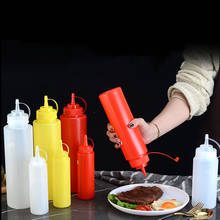 Полиэтиленовые бутылки для кетчупа, для приправ, для соуса, масло с уксусом, для кетчупа, соуса, кухонное приспособление 2024 - купить недорого