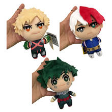 12PCS My Hero Academia Bakugou Katsuki Todoroki Shoto Midoriya Izuku 13CM Plush Doll Toys 2024 - buy cheap