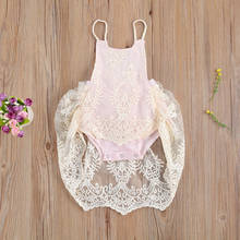 0-24M Newborn Kid Baby Girl Clothes Princess Lace Bodysuit Elegant Dress Jumpsuit Party Club Cute Sweet New born Body Outfit 2024 - buy cheap