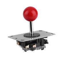 ¡En Stock! Joystick de Arcade, piezas de palo de lucha para juego Arcade, construcción muy resistente, bola roja, 4/8 vías 2024 - compra barato