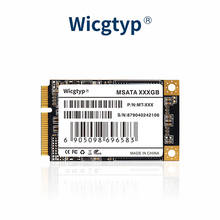 Wicgtyp MSATA SSD SATA III 6 ГБ/сек. SSD жесткий диск 1 ТБ для Dell M6500 для Asus EP121 для lenovo Y560 для Thinkpad для DELL hp 2024 - купить недорого