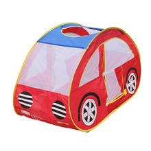 Портативный детский Крытый Открытый поп-ап автомобиль дизайн игровой тент домик игрушка 2024 - купить недорого