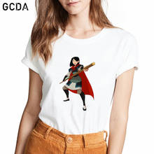 Mulan Princess Cosplay General Women Tshirts Casual Funny T Shirt For Lady Top Tee Hipster Harajuku Drop Ship 2024 - buy cheap