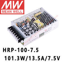 Mean Well HRP-100-7.5 meanwell 7.5V/13.5A/101.3W DC Single Output with PFC Function Switching Power Supply online store 2024 - buy cheap
