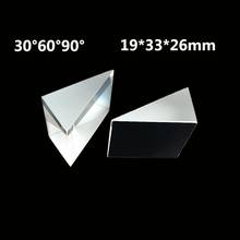 Оптическая Призма 97,5 градусов K9 стекло треугольные призмы обработки фабрики индивидуальные лазерное зеркальное покрытие объектива 2024 - купить недорого