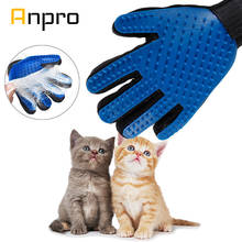 Anpro 1PC Cat Hair Remove Gloves Cat Grooming Glove Pet Dog Cleaning Deshedding  Brush Gloves Effective Massage Dog Combs 2024 - buy cheap