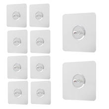 10pcs Punch-free Non-marking Screw Stickers Wall Picture Hook Invisible Traceless Hardwall Drywall Picture Hanging Kit Hanging 2024 - buy cheap