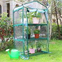 2/3/4/5 Tiers Greenhouse Cover Corrosion-resistant Plant Flowers Cover PVC Greenhouse Cover Waterproof Gardening Protect Plants 2024 - buy cheap