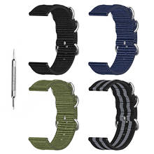 WatchBand Replacement Watch Band Soft Nylon Canvas Sweatproof Wrist Strap For Suunto 7 Sport Wrist Smart Watch Band 2024 - buy cheap